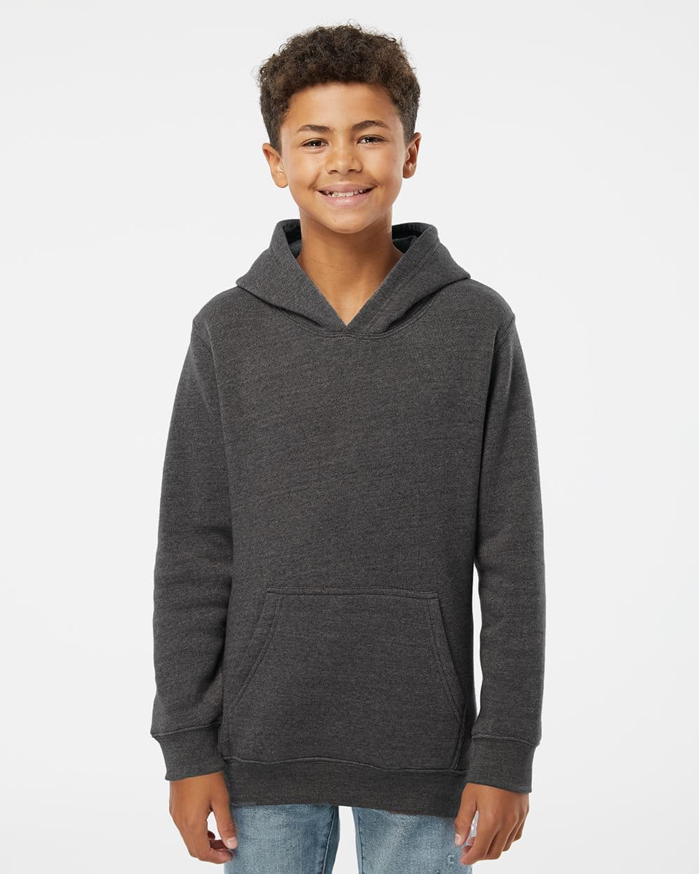 Image for Youth Triblend Fleece Hooded Sweatshirt - 8880