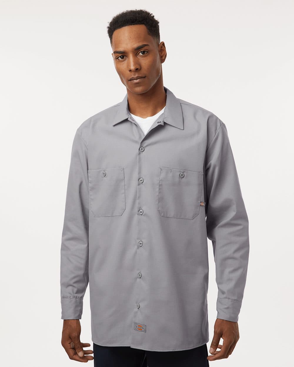 Image for Men's Tall Industrial Long Sleeve Work Shirt - L535T