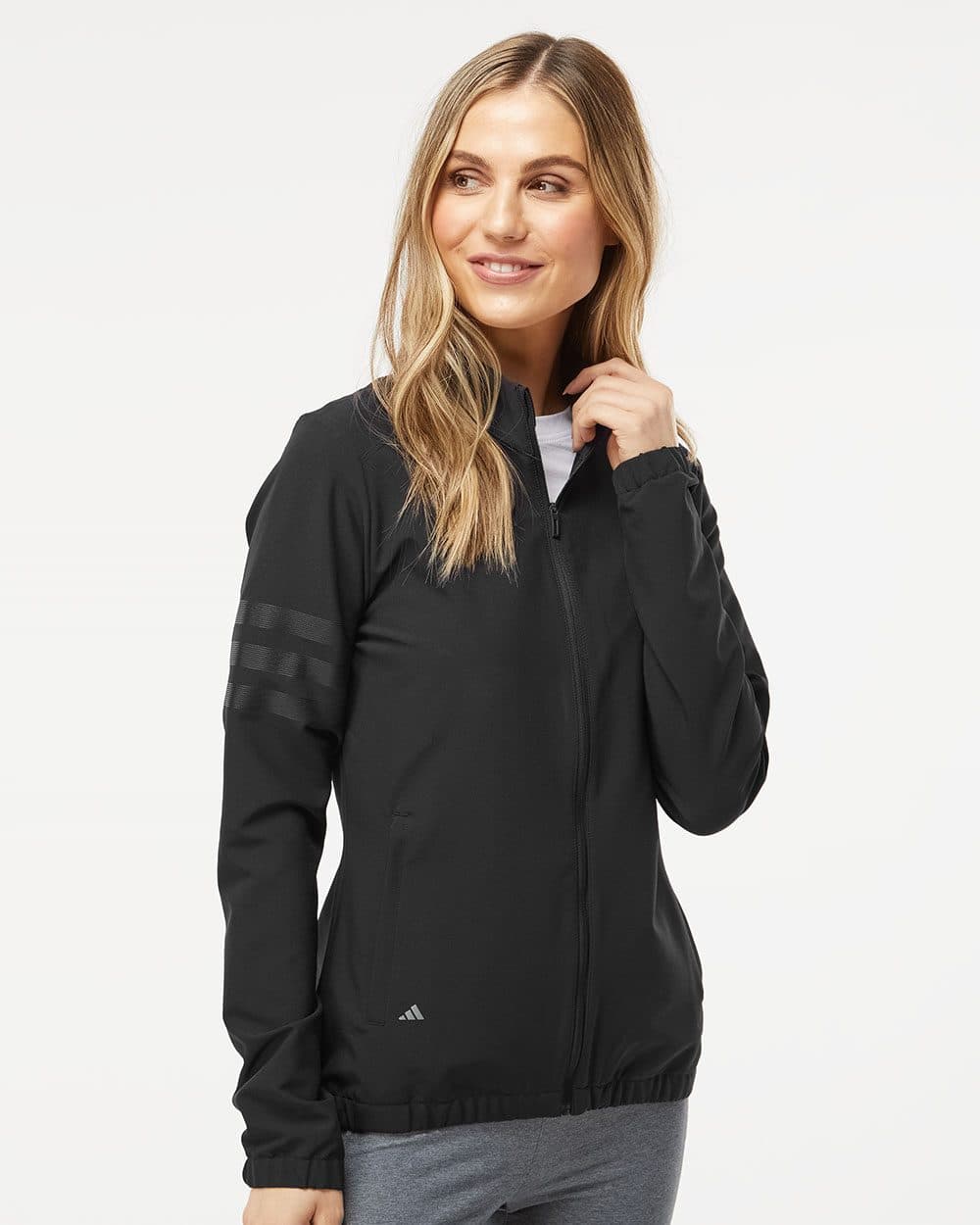 Image for Women's 3-Stripes Full-Zip Jacket - A268