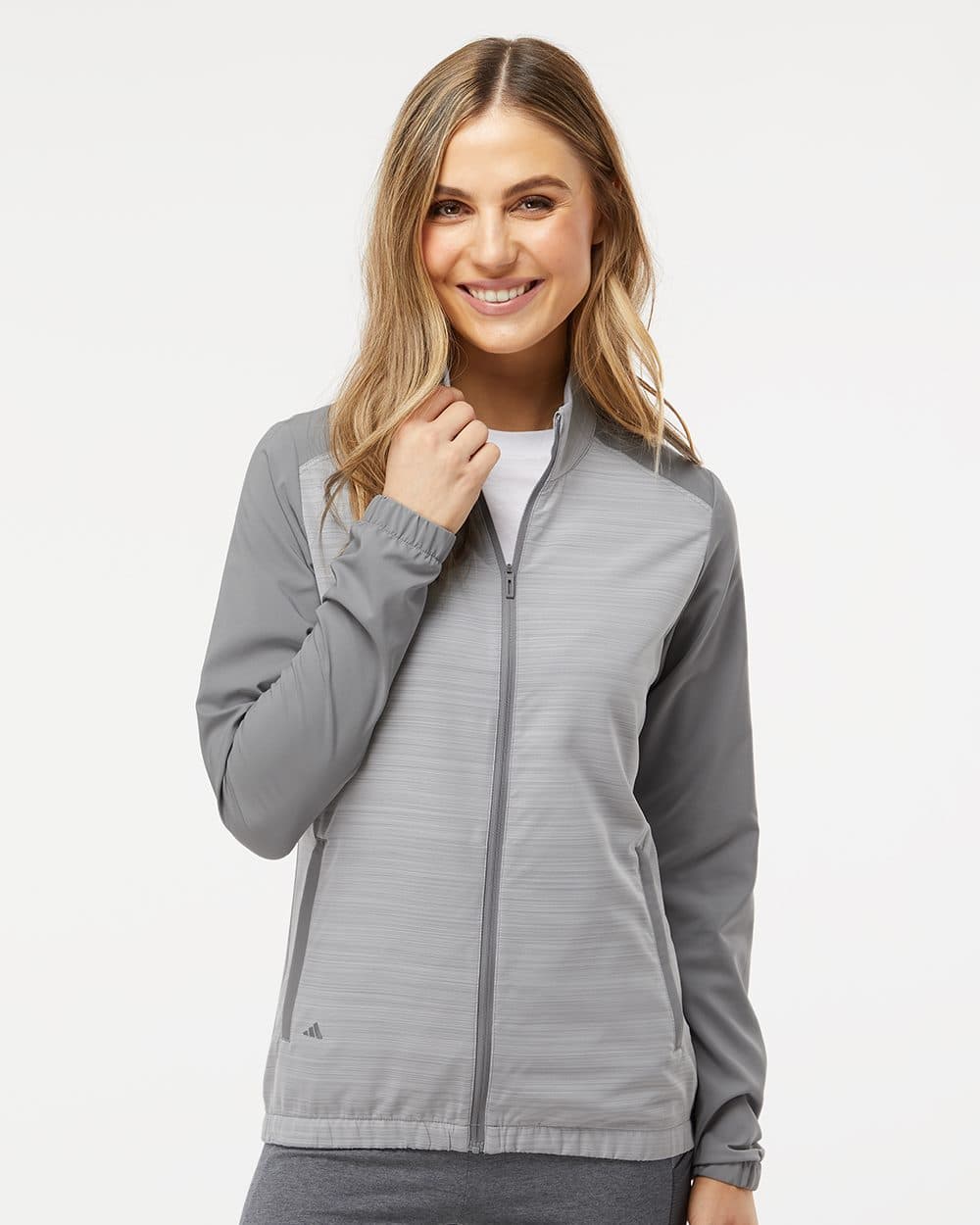 Image for Women's Heather Block Full-Zip Windshirt - A547