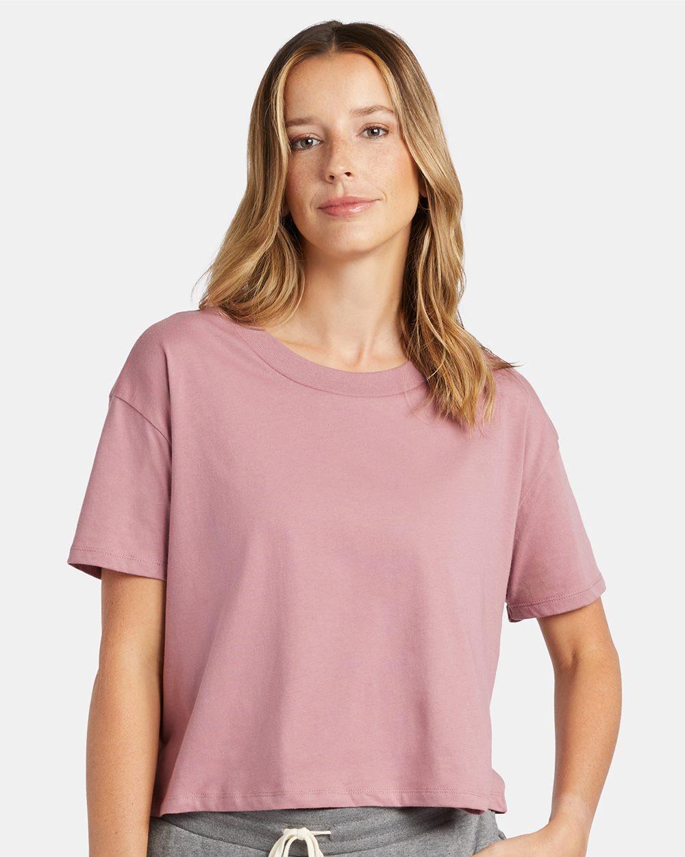 Image for Women's Cotton Jersey Go-To Headliner Crop Tee - 5114C