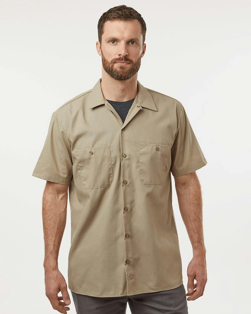 Image for Industrial Short Sleeve Work Shirt - S535