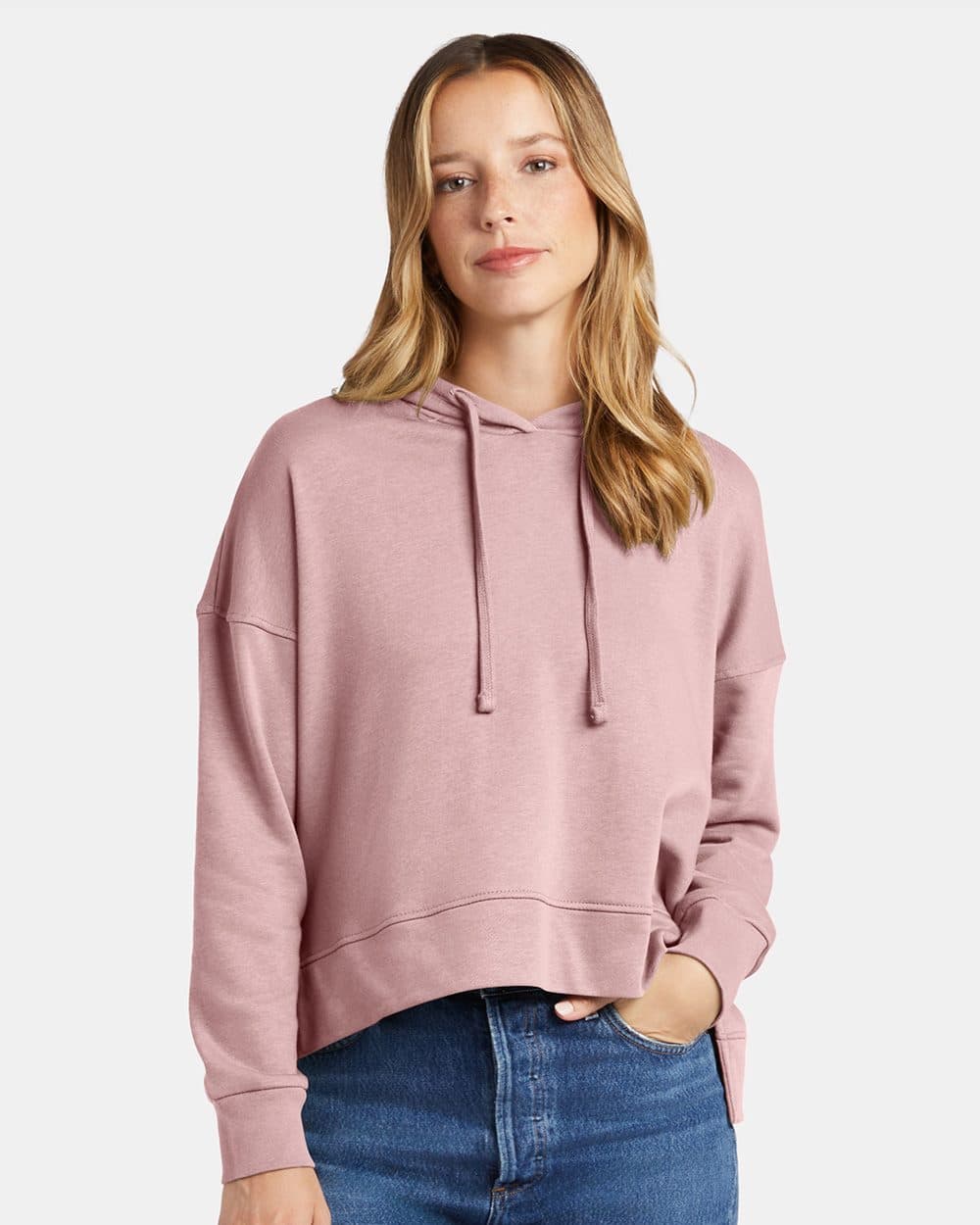 Image for Women's Eco-Washed Terry Hoodie - 9906ZT