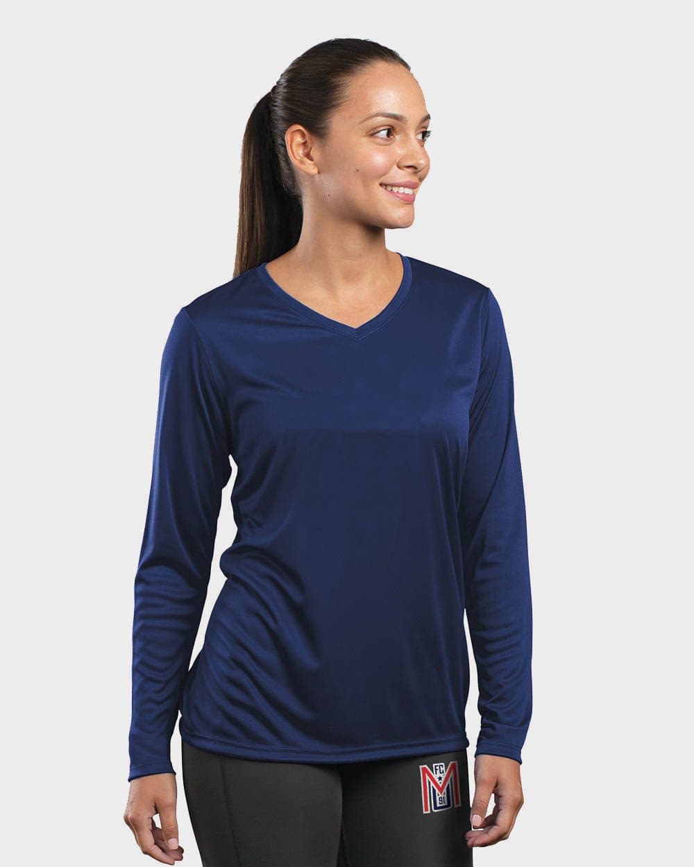 Image for Women's Momentum Long Sleeve V-Neck T-Shirt - 222824