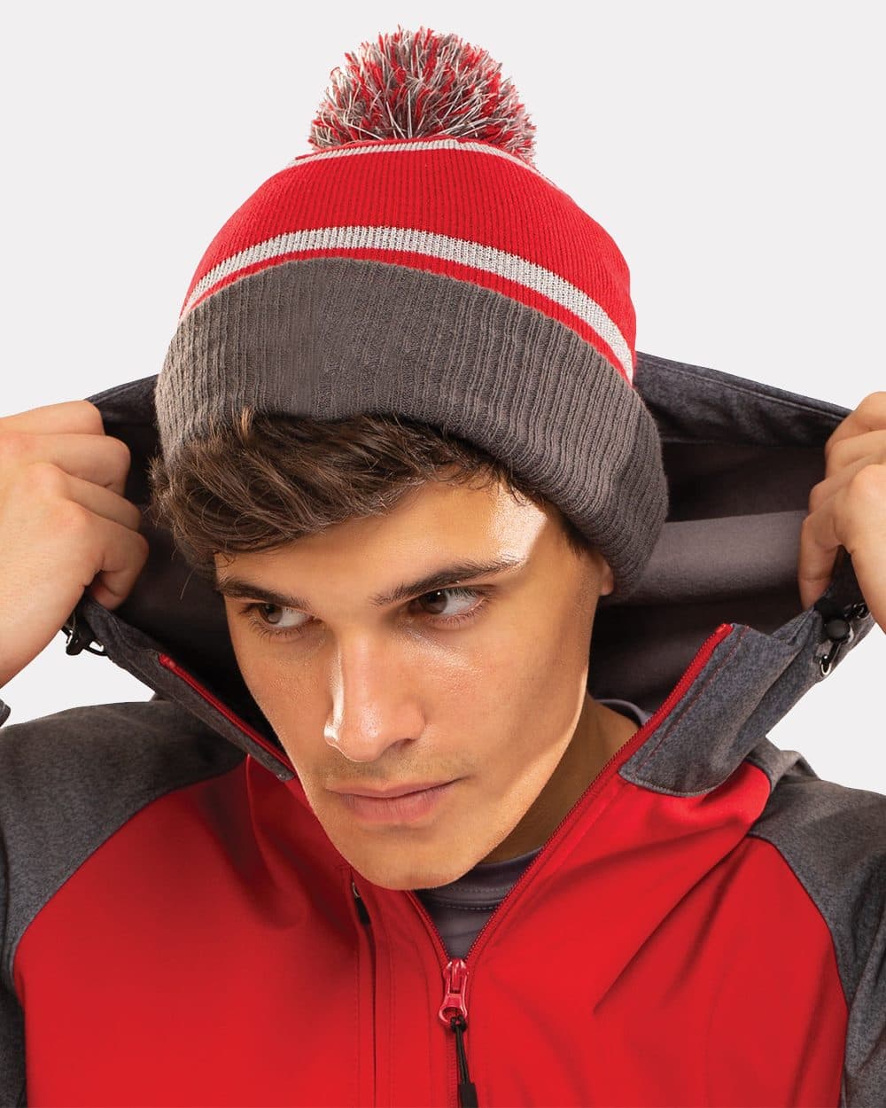 Image for 8 1/2" Reflective Knit Beanie - 223816