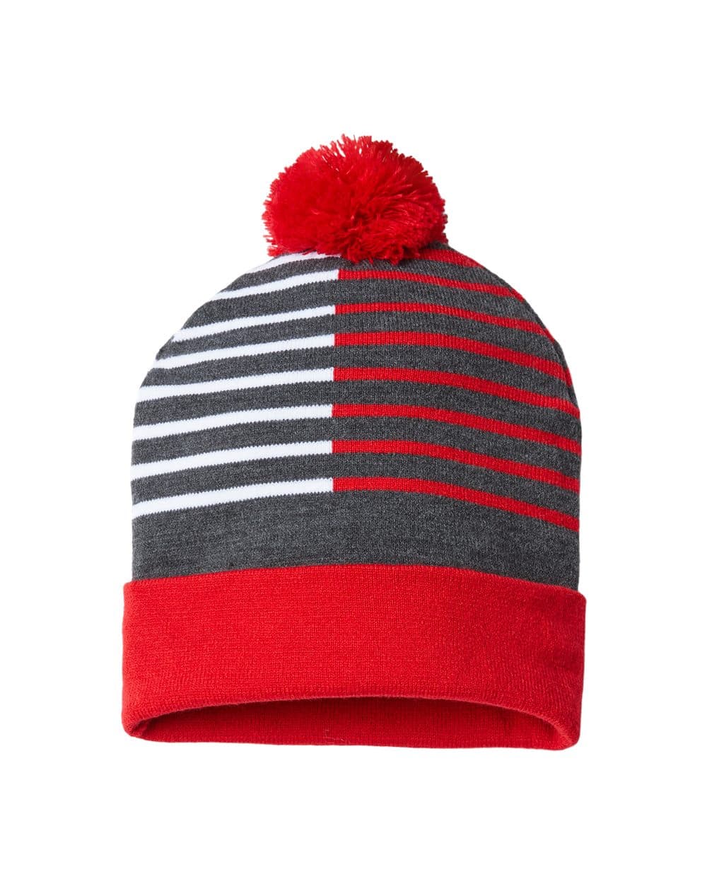 Image for USA-Made Half Color Beanie - RKH12