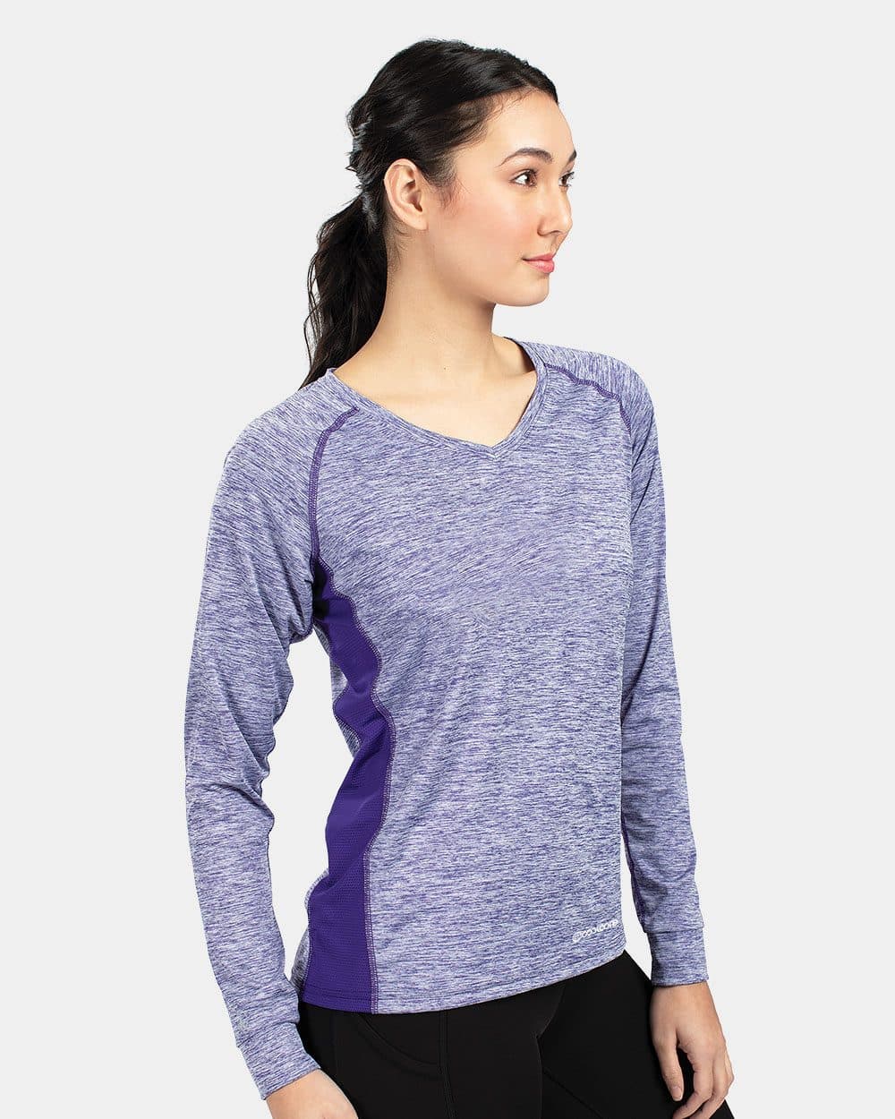 Image for Women's Electrify CoolCore® Long Sleeve V-Neck T-Shirt - 222770