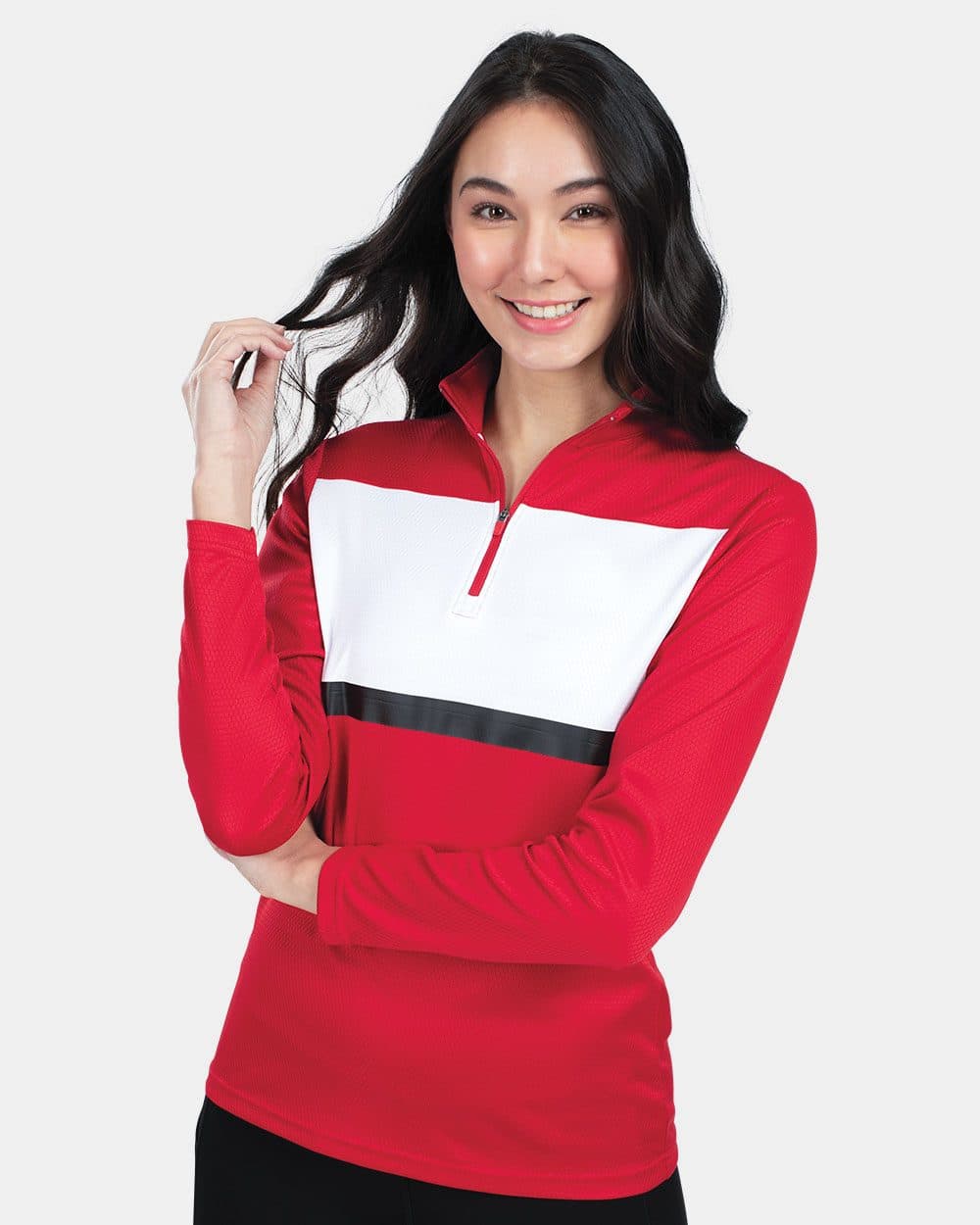 Image for Women's Prism Bold Quarter-Zip Pullover - 222791