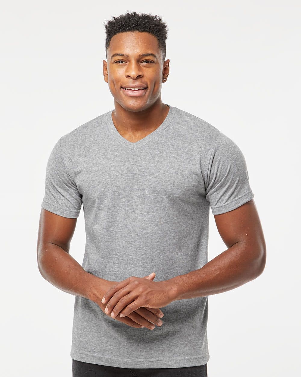 Image for Men's Poly-Rich V-Neck T-Shirt - 207