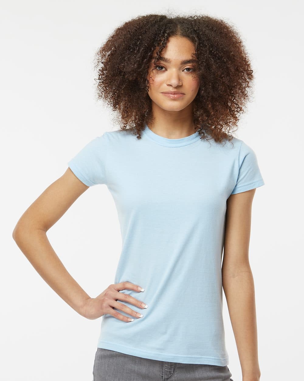 Image for Women's Fine Jersey Slim Fit T-Shirt - 213