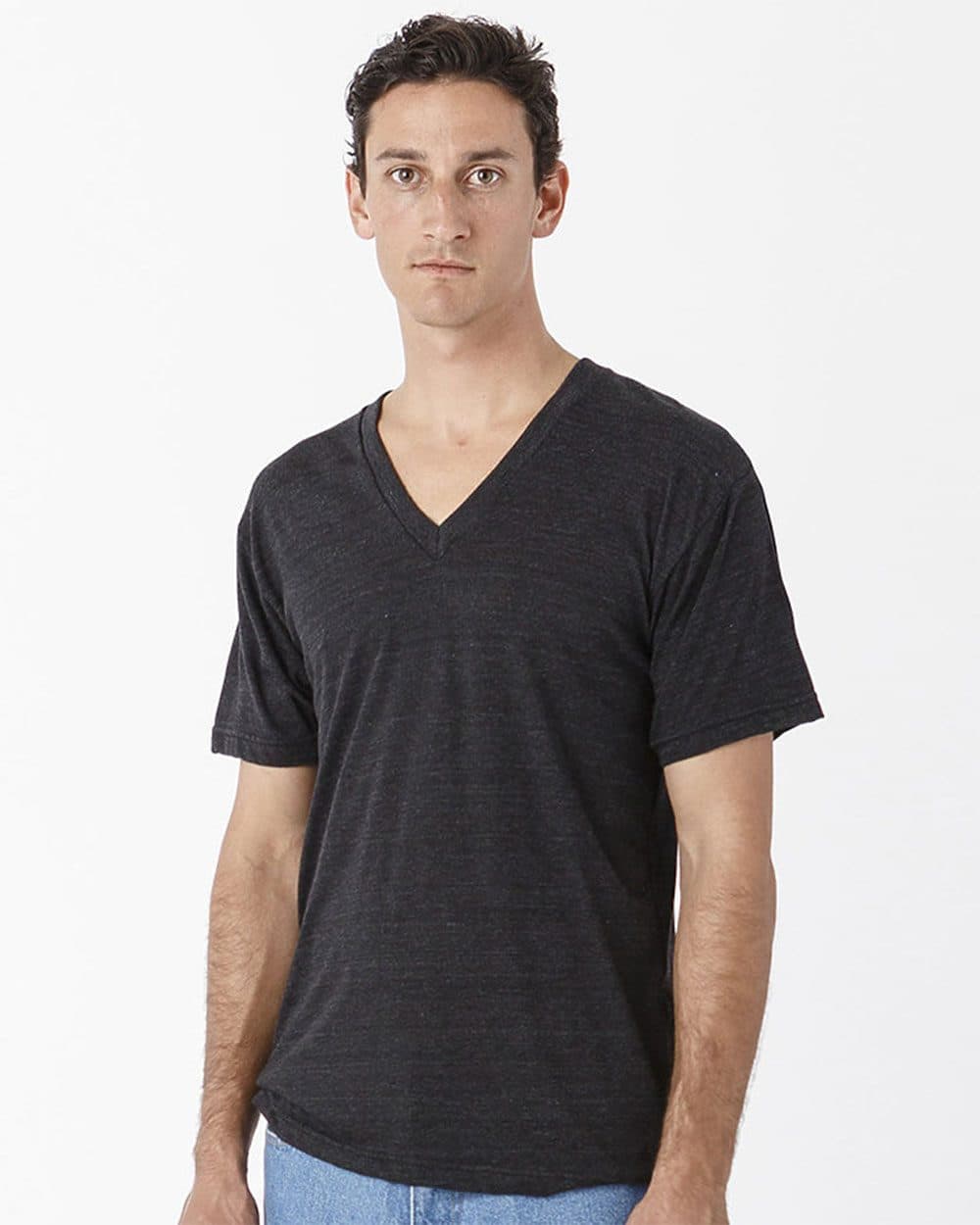Image for Unisex USA-Made Triblend V-Neck T-Shirt - TR61