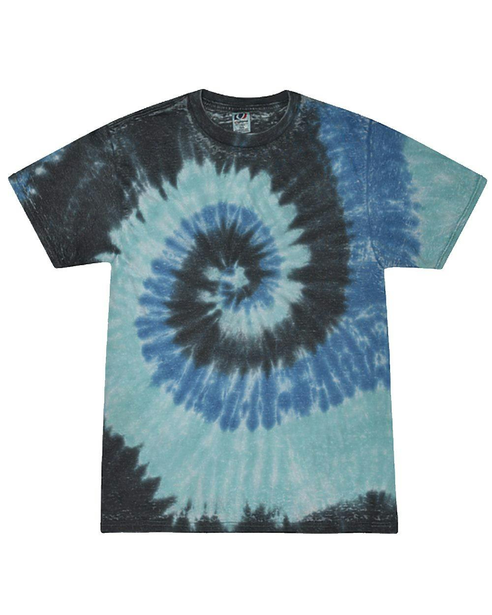 Image for Festival Tie-Dyed Burnout T-Shirt - 1090
