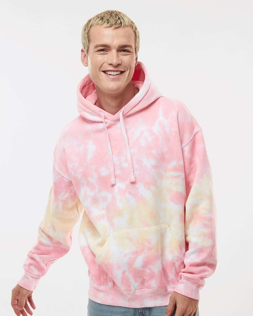 Image for Tie-Dyed Hooded Sweatshirt - 8777