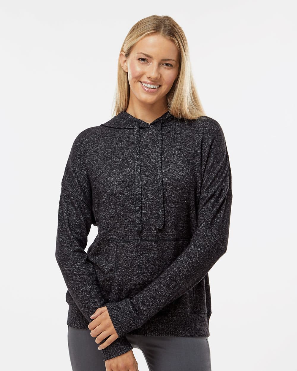 Image for Women's Cuddle Fleece Hooded Pullover - BW1501