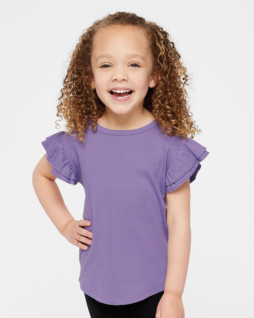 Image for Toddler Flutter Sleeve Tee - 3339