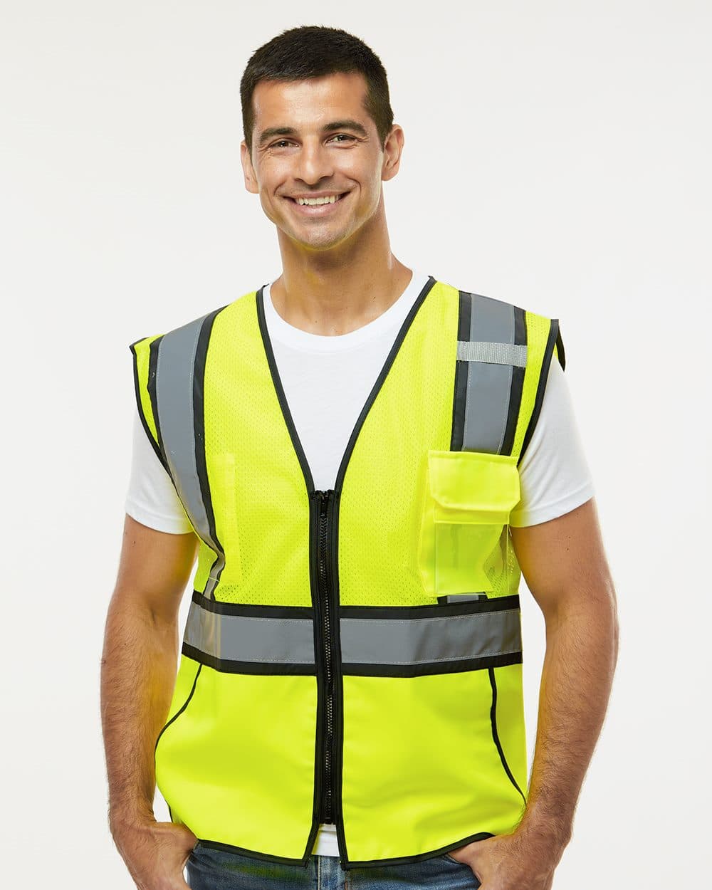 Image for Unisex Standard Contrast Vest - 1595-1598