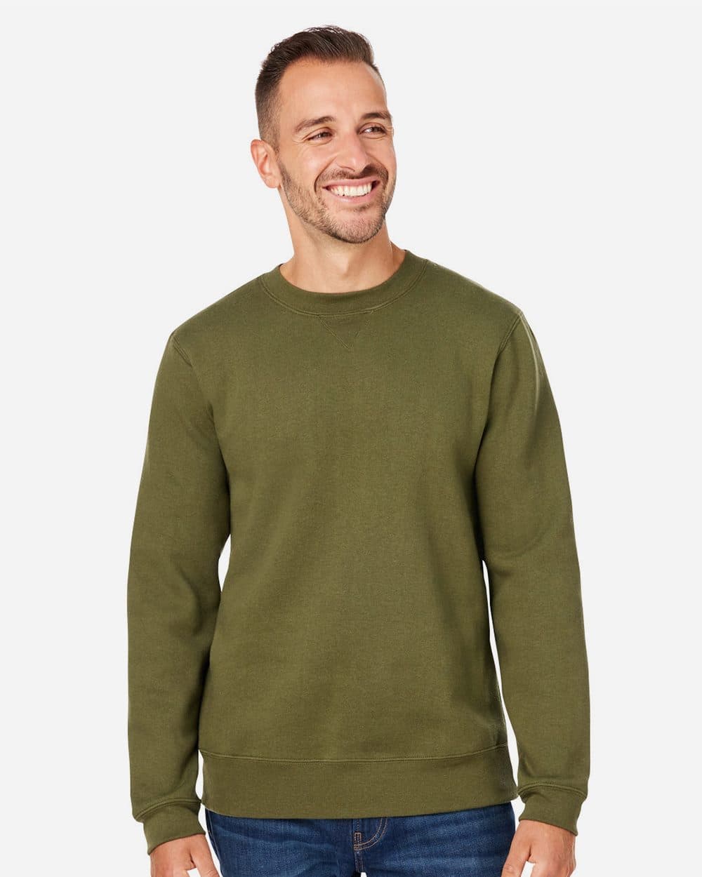 Image for Unisex Premium Fleece Crewneck Sweatshirt - 8424