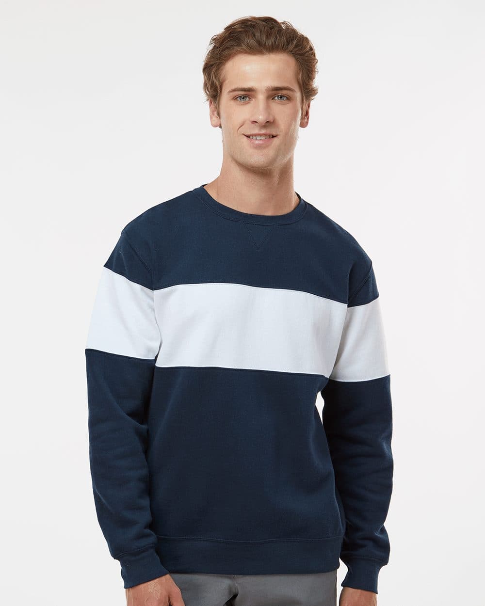 Image for Unisex Varsity Fleece Crewneck Sweatshirt - 8646