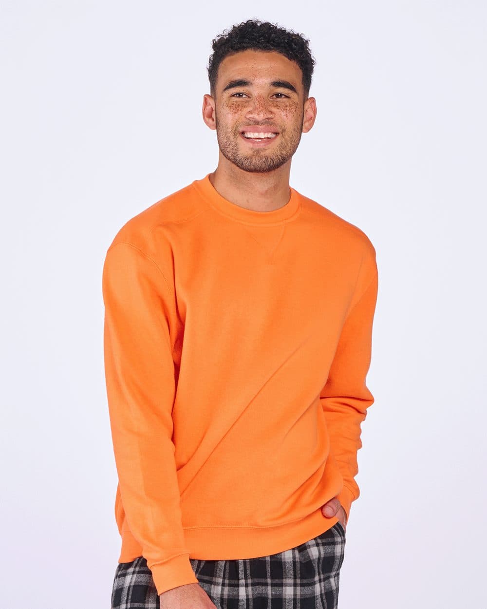 Image for Men's Fleece Crew Pullover - BM5101