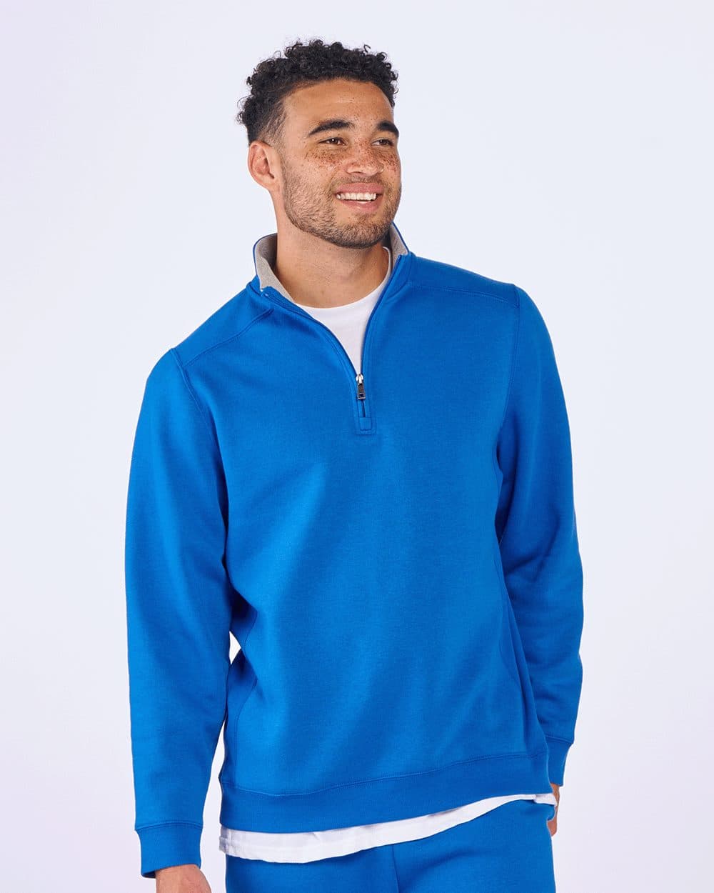 Image for Unisex Fleece Quarter-Zip Pullover - BM5202