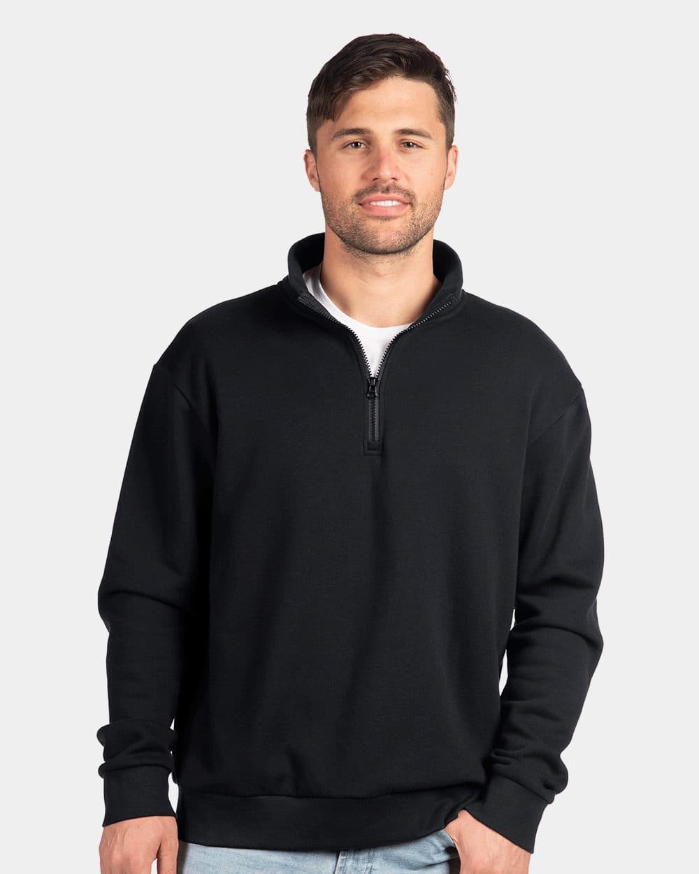 Image for Unisex Fleece Quarter-Zip Pullover - 9643