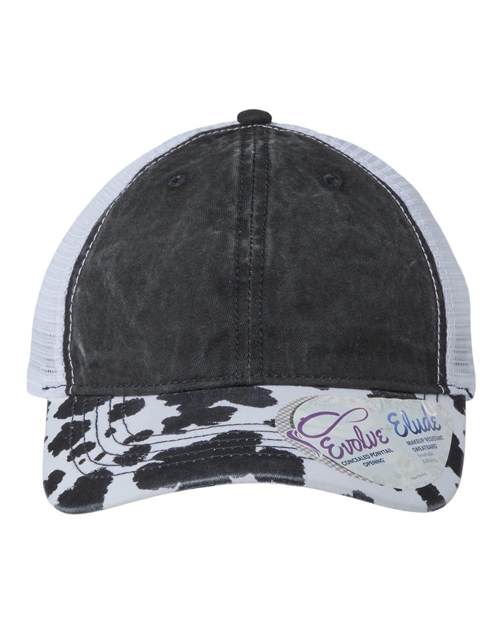 Image for Women's Printed Visor with Mesh Back Cap - JANET