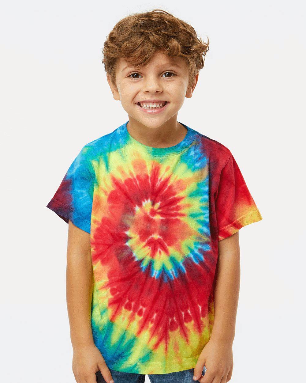Image for Toddler Spiral Tie-Dyed T-Shirt - 330MS