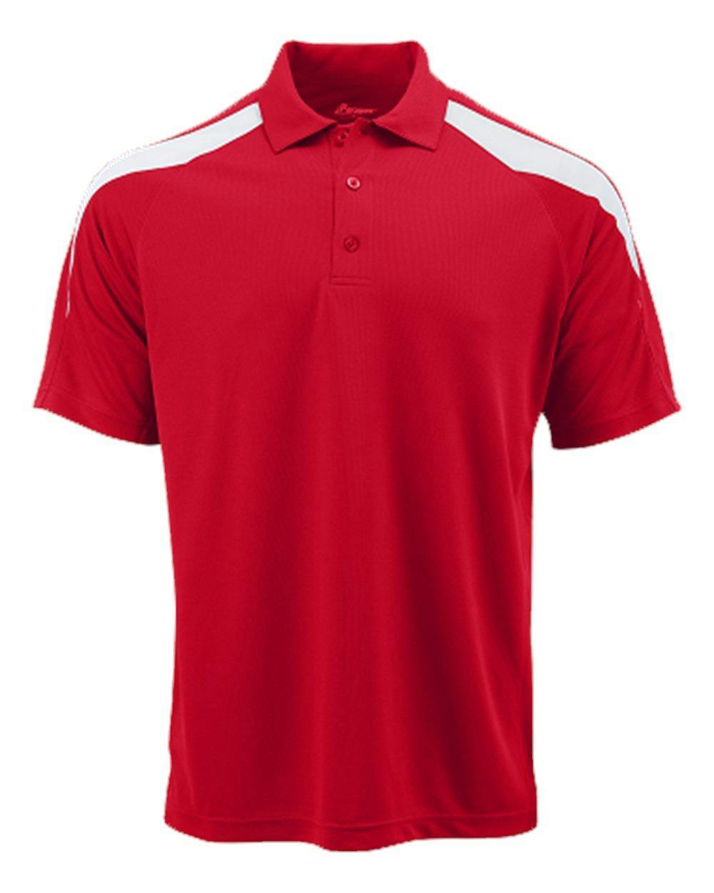 Image for Contrast Insert Mesh Polo - 105