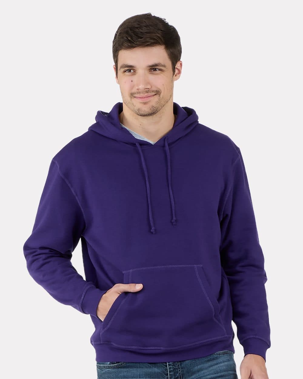 Image for Fleece Hooded Pullover - BM5302