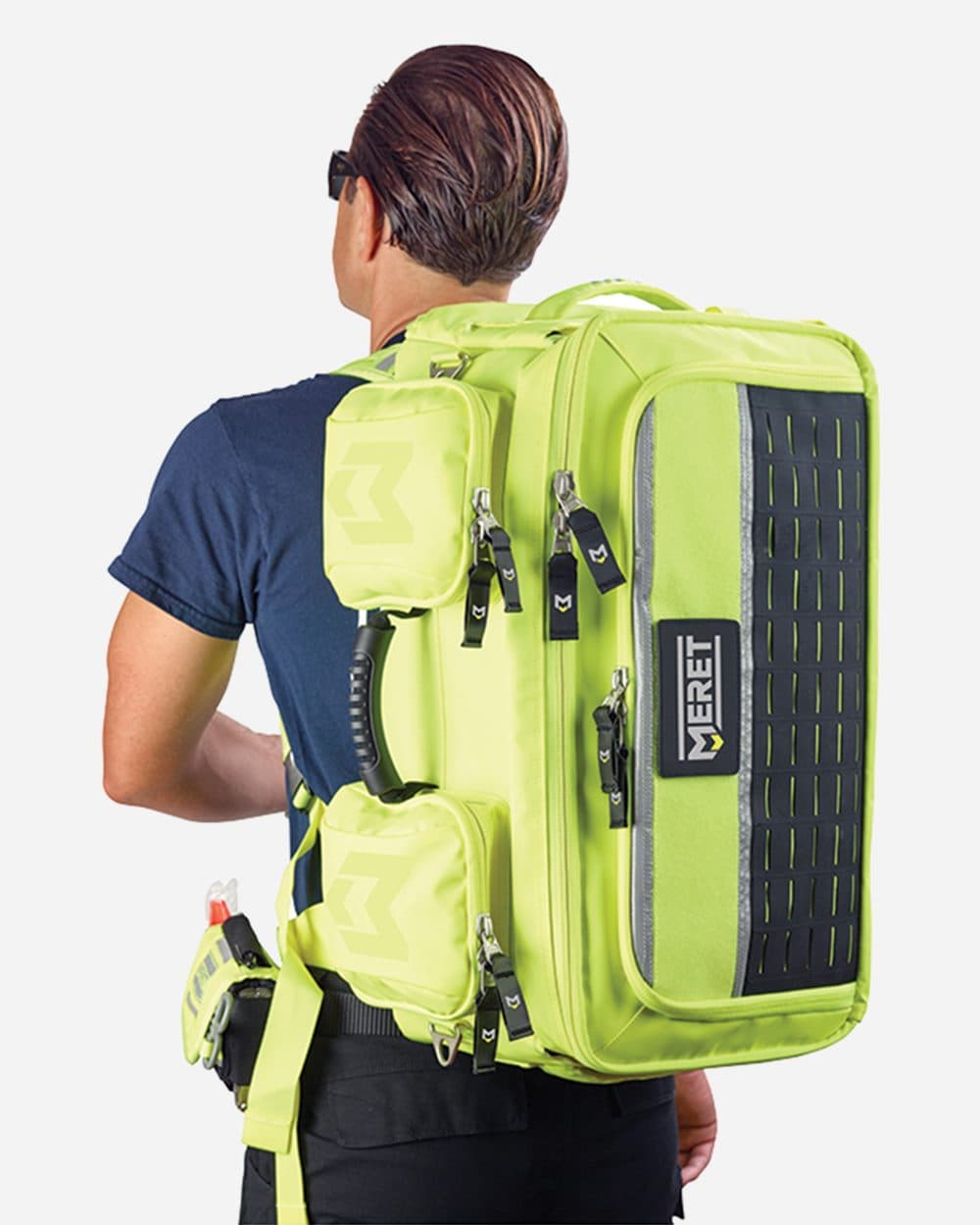 Image for OMNI™ PRO X High Viz Yellow Convertible Backpack Bag - M8101HV