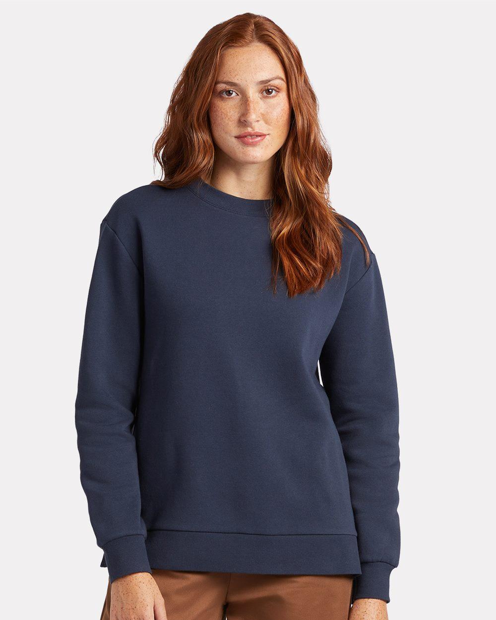 Image for Women's Eco-Cozy Fleece Crewneck Sweatshirt - 8809PF