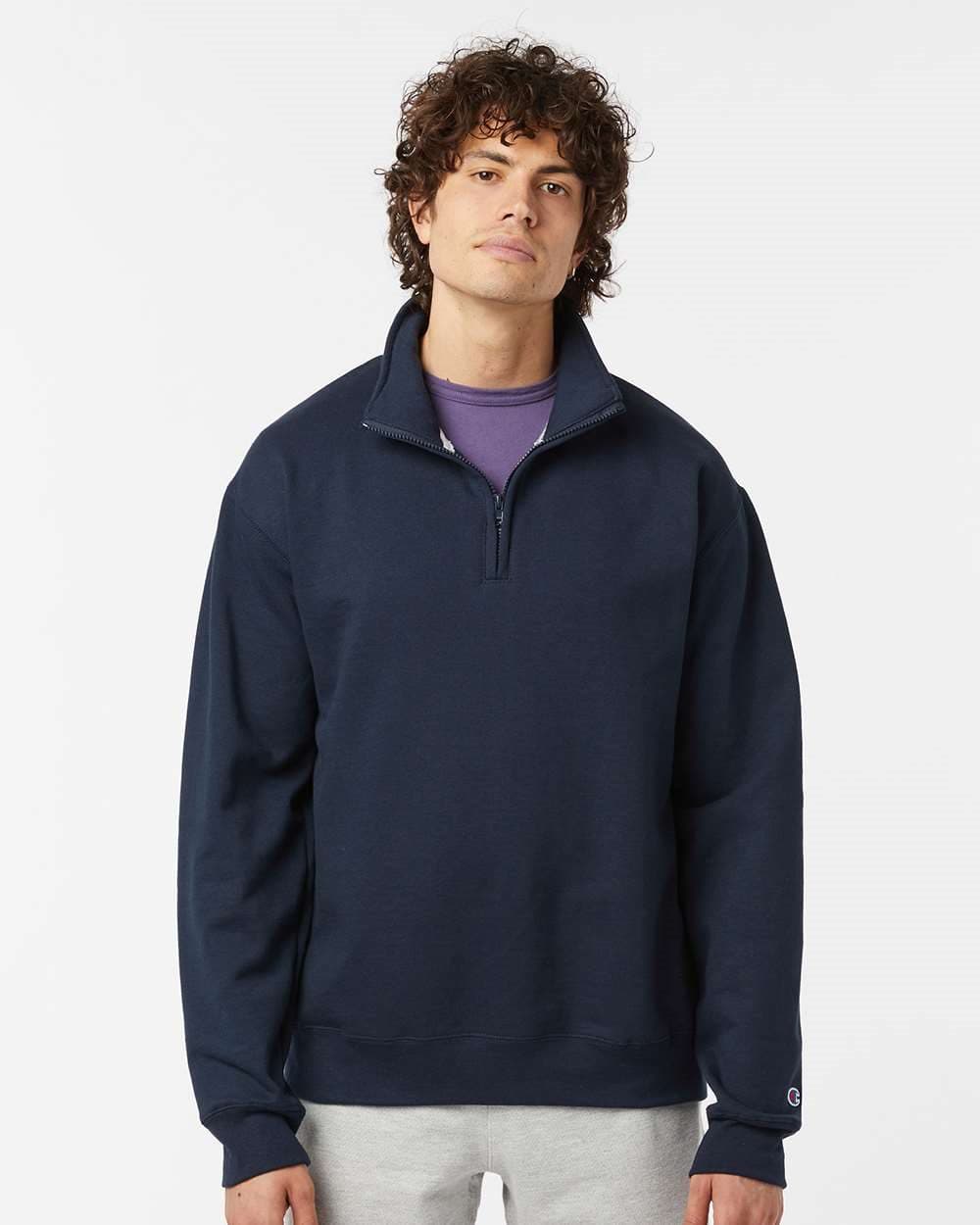 Image for Unisex Powerblend® Quarter-Zip Pullover - S450
