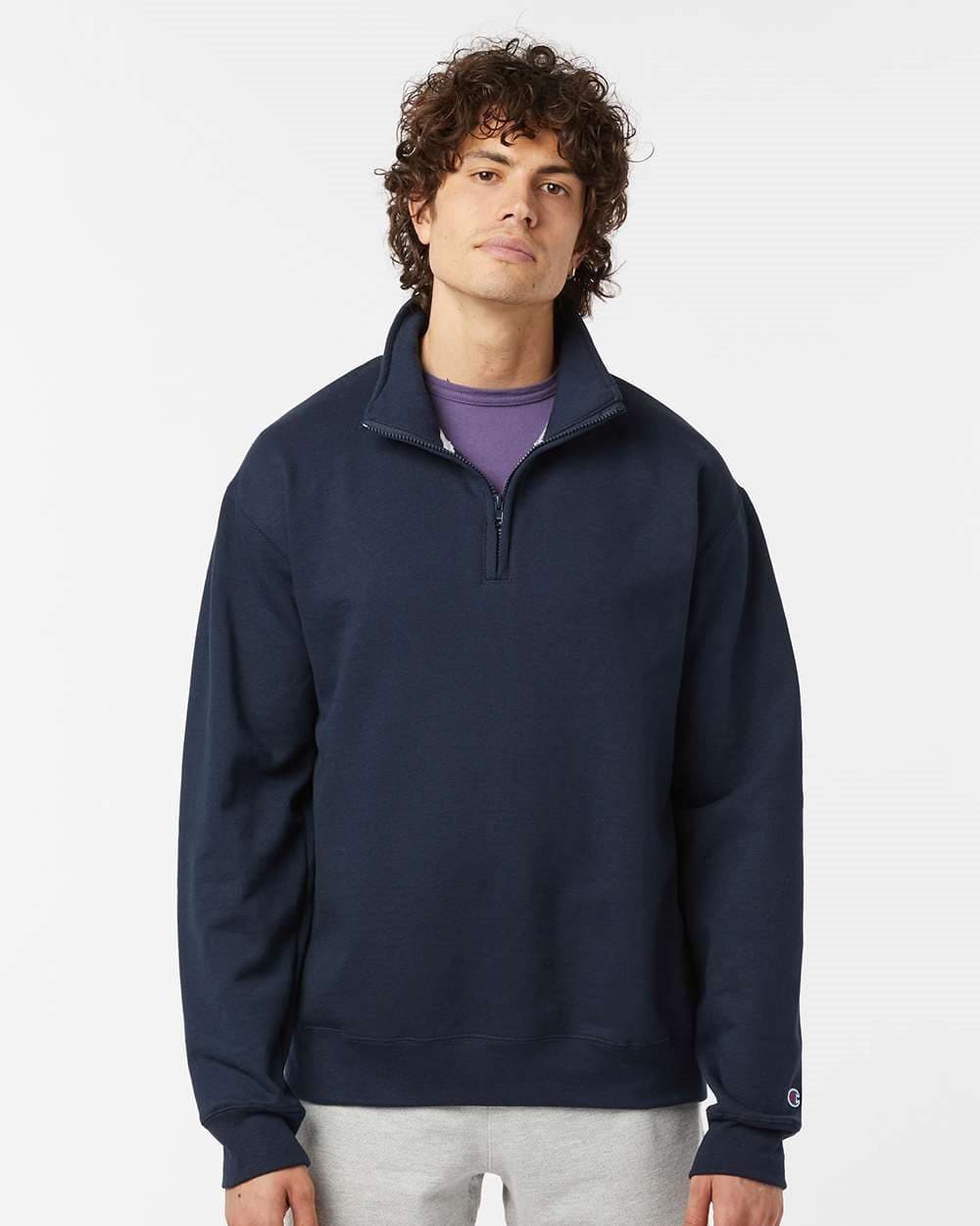 Image for Powerblend® Quarter-Zip Sweatshirt - S450