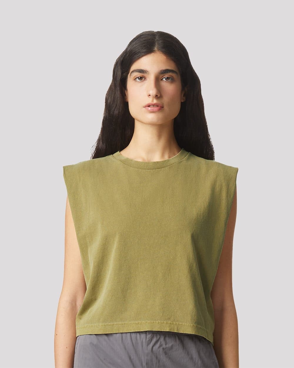 Image for Women's Garment-Dyed Heavyweight Muscle Tee - 307GD