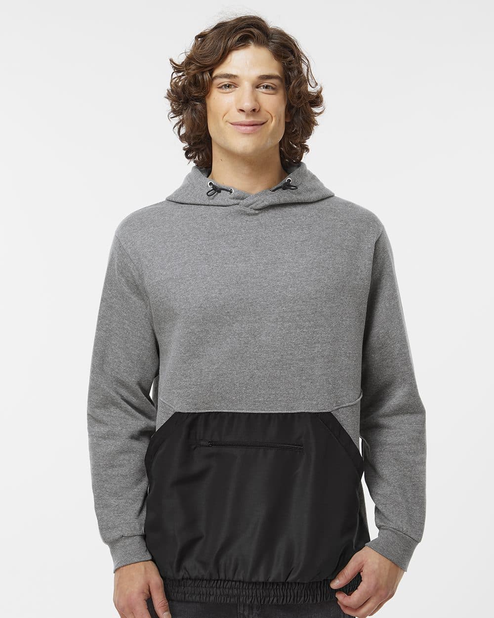 Image for Unisex Mixed Media Hooded Sweatshirt - 23112