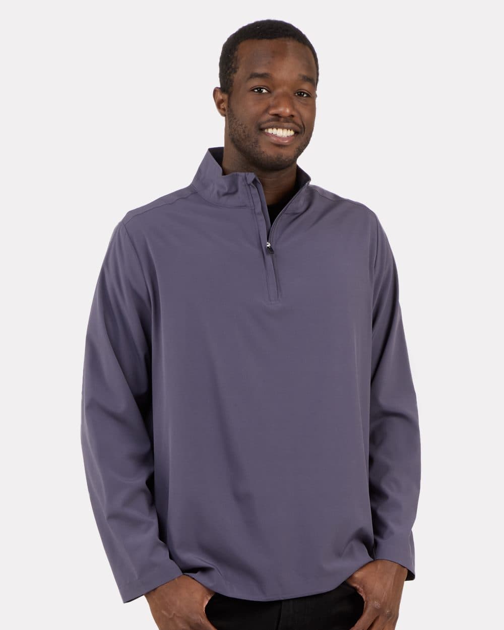 Image for Quarter-Zip Stretch Pullover - BM5206