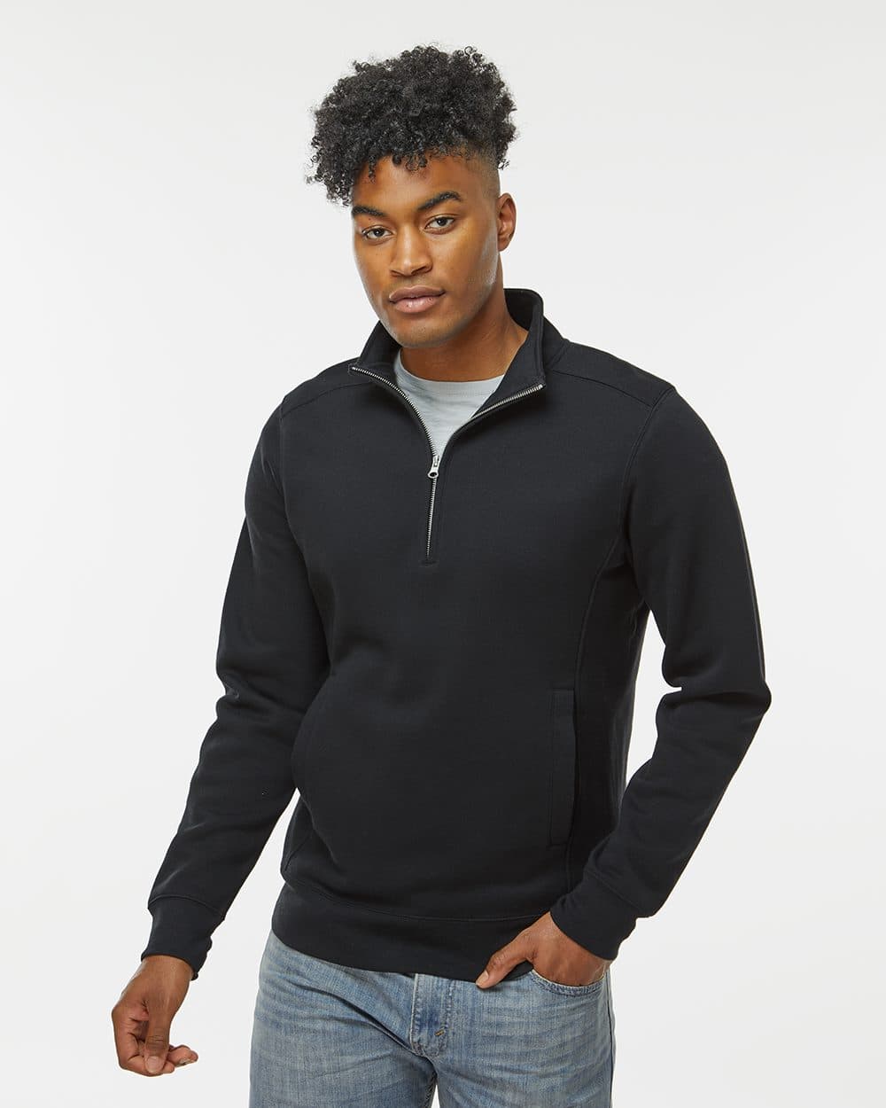 Image for Unisex Heavyweight Fleece Quarter-Zip Sweatshirt - 8717