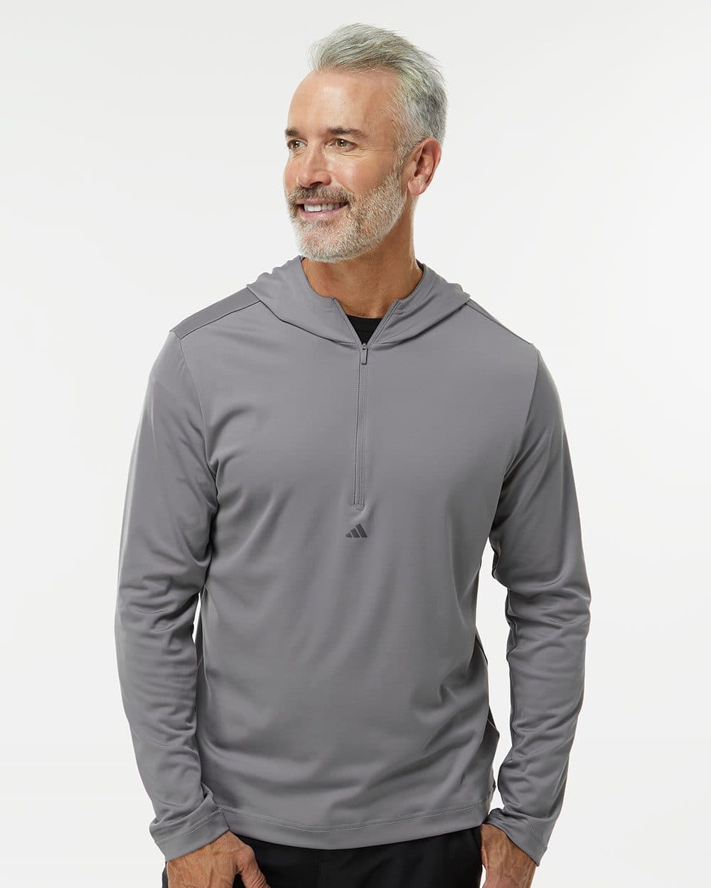 Image for Lightweight Performance Quarter-Zip Hooded Pullover - A596