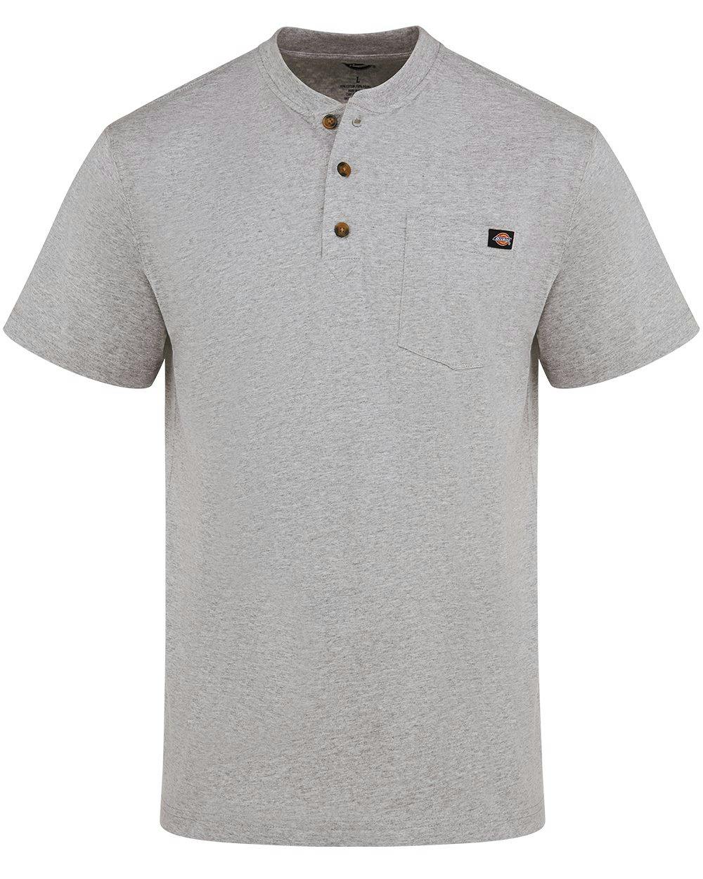 Image for Heavyweight Traditional Short Sleeve Henley - WS51