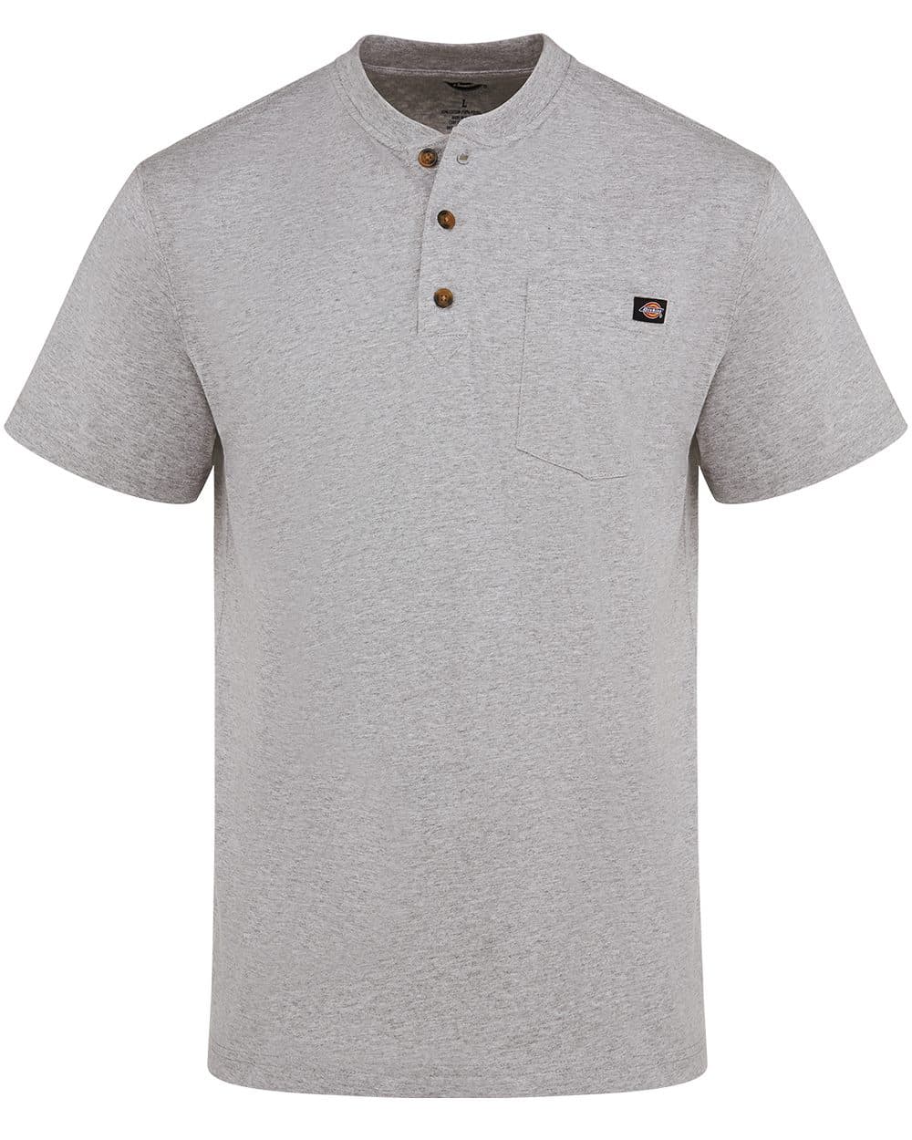 Image for Men's Tall Heavyweight Traditional Short Sleeve Henley - WS51T