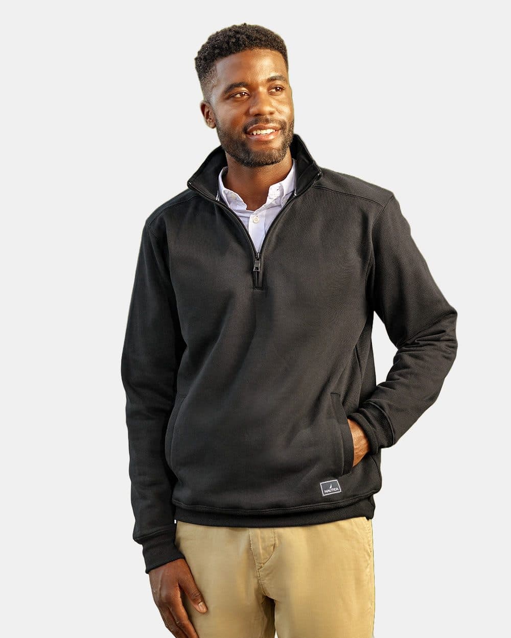 Image for Men's Anchor Fleece Quarter-Zip Sweatshirt - N17176