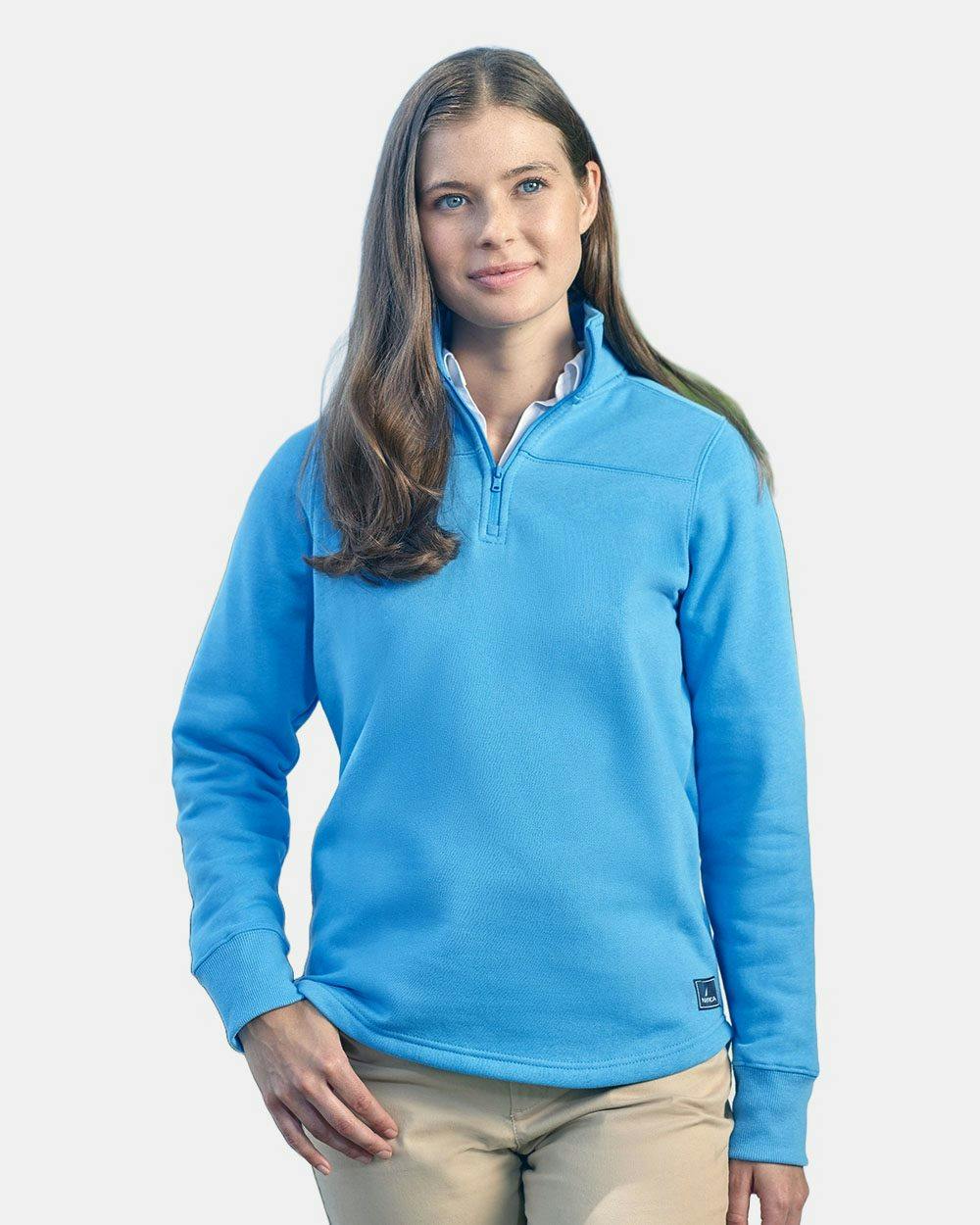 Image for Women's Anchor Fleece Quarter-Zip Sweatshirt - N17397