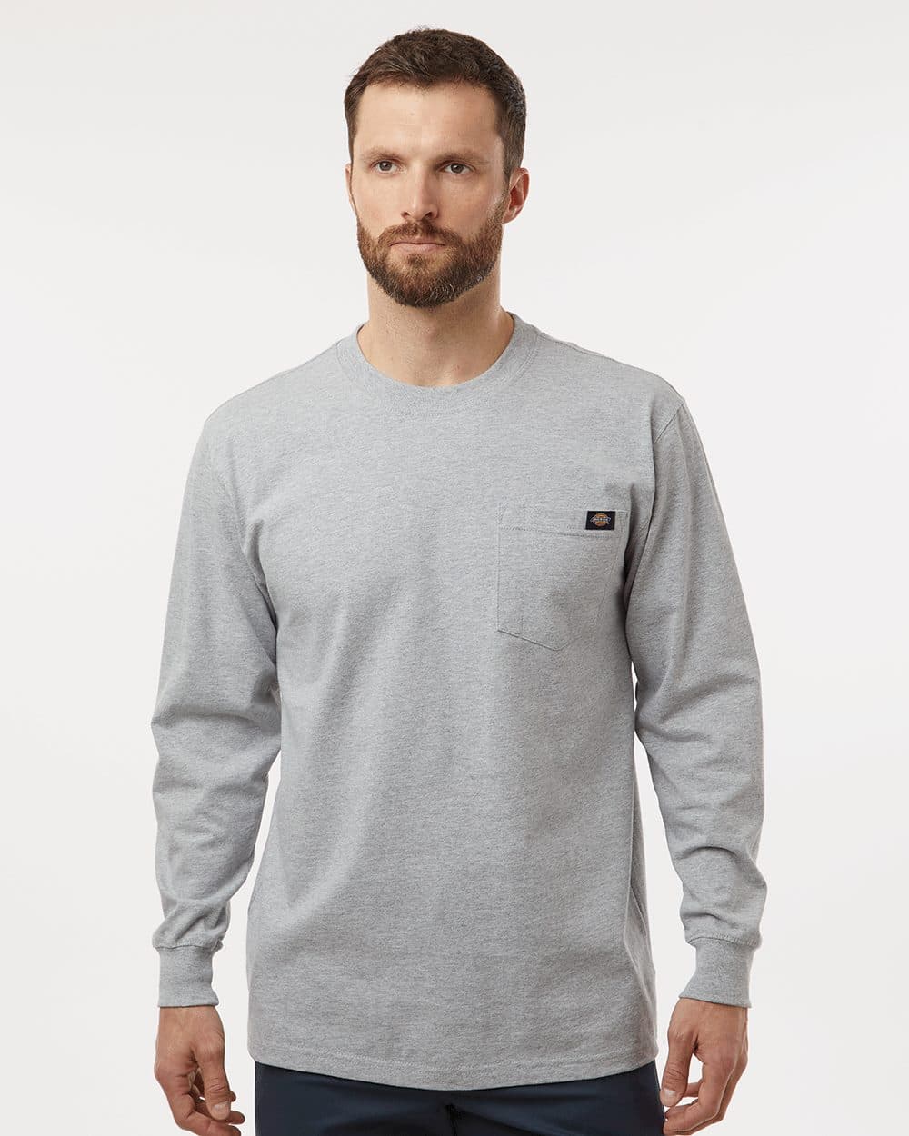 Image for Men's Tall Traditional Heavyweight Long Sleeve T-Shirt - WL50T