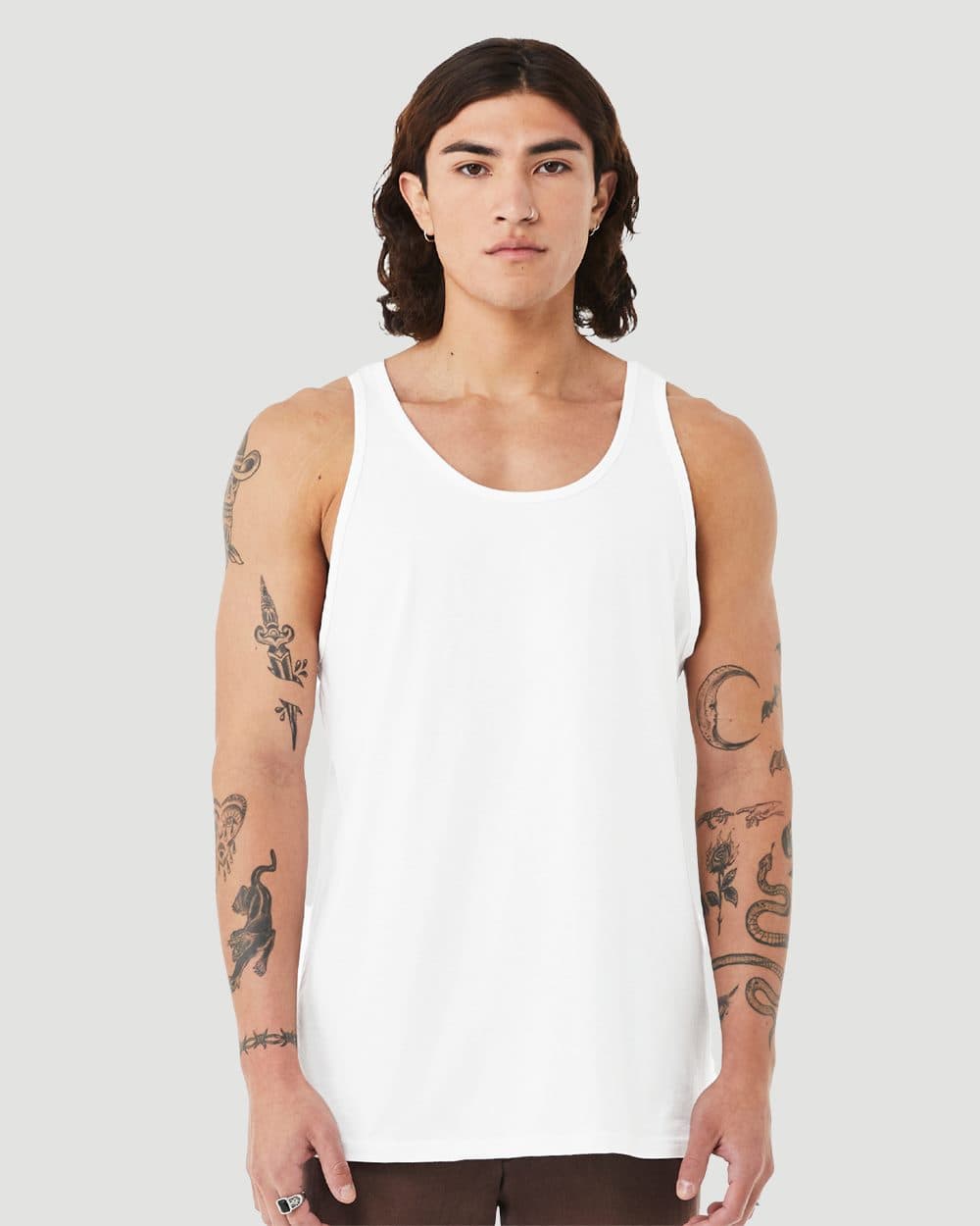 Image for Unisex Heather CVC Tank - 3480CVC