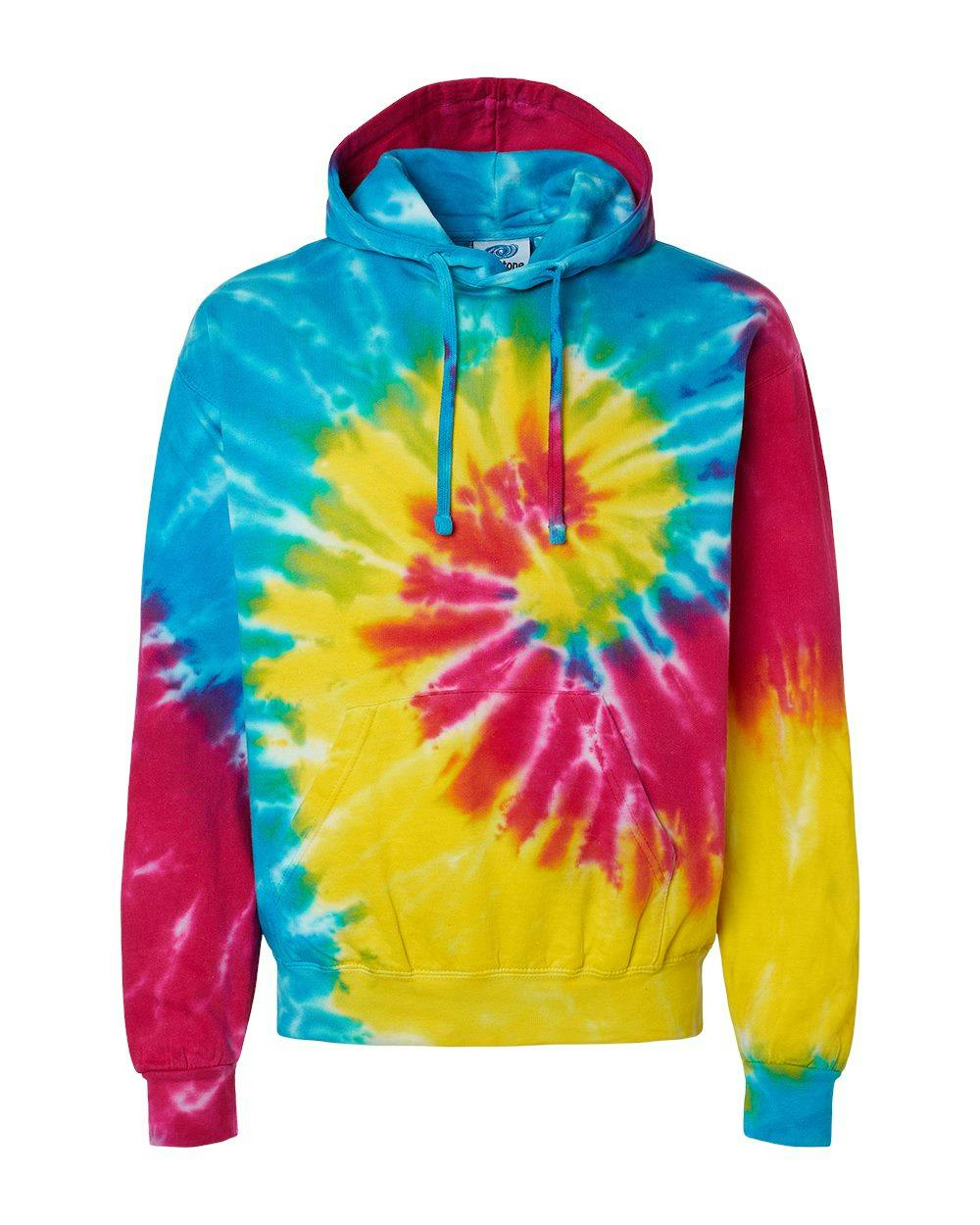 Image for Youth Tie-Dyed Hooded Sweatshirt - 8777Y