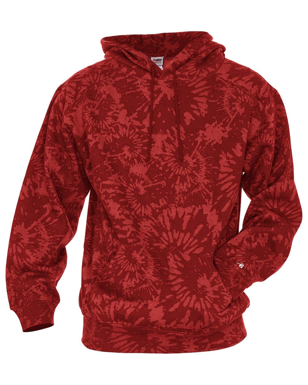 Image for Tie-Dyed Triblend Hooded Sweatshirt - 1275