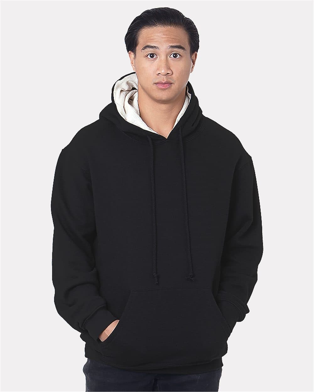 Image for USA-Made Super Heavy Thermal Lined Hooded Sweatshirt - 930