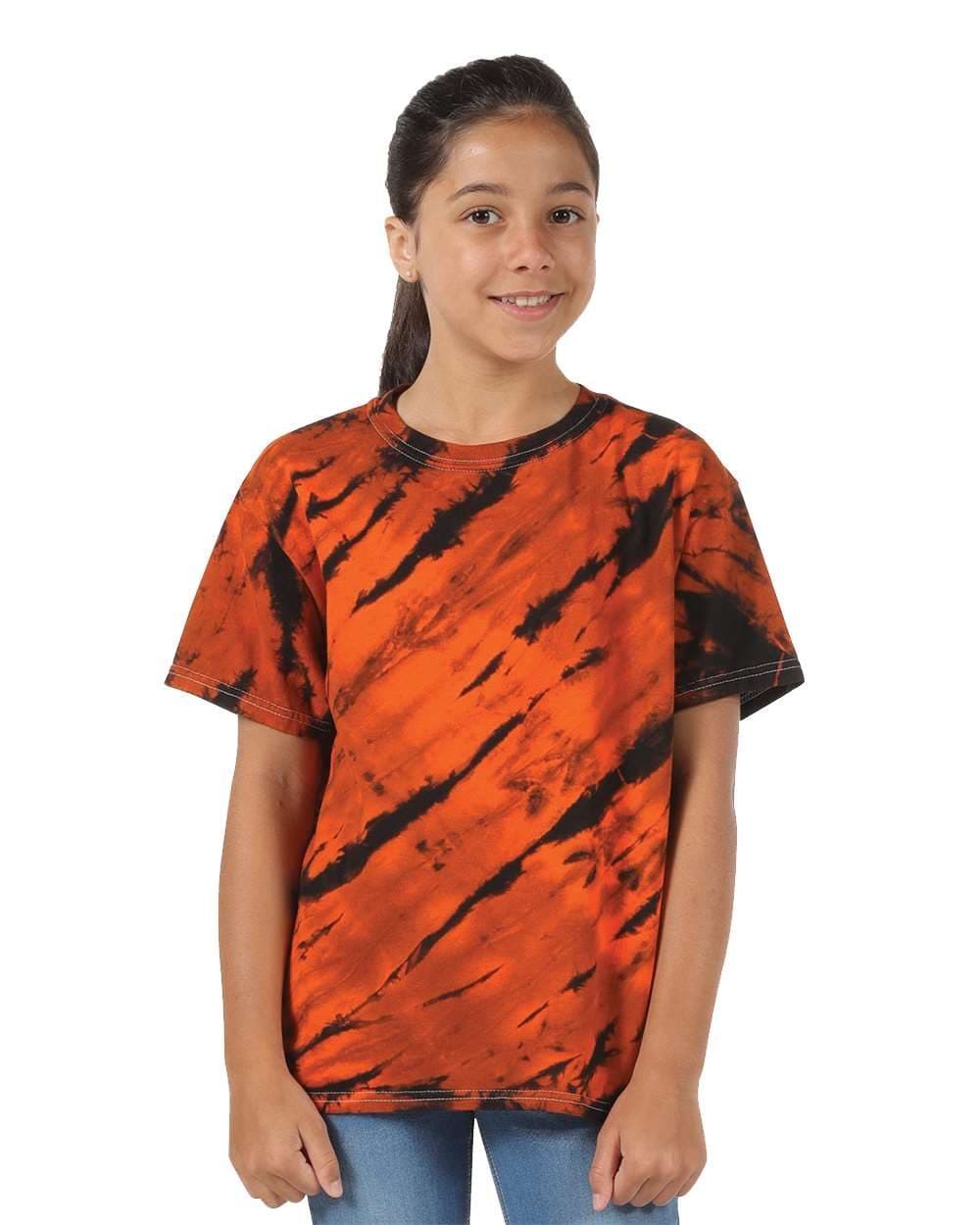 Image for Tiger Stripe Tie-Dyed T-Shirt - 200TS