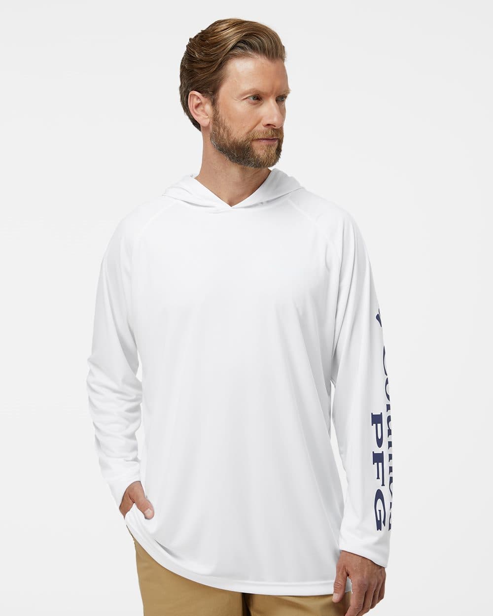 Image for Unisex PFG Terminal Tackle™ Hooded Long Sleeve T-Shirt - 212482