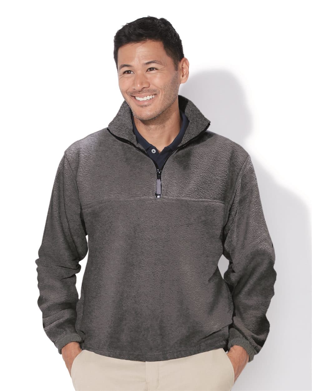 Image for Fleece Quarter-Zip Pullover - 3051